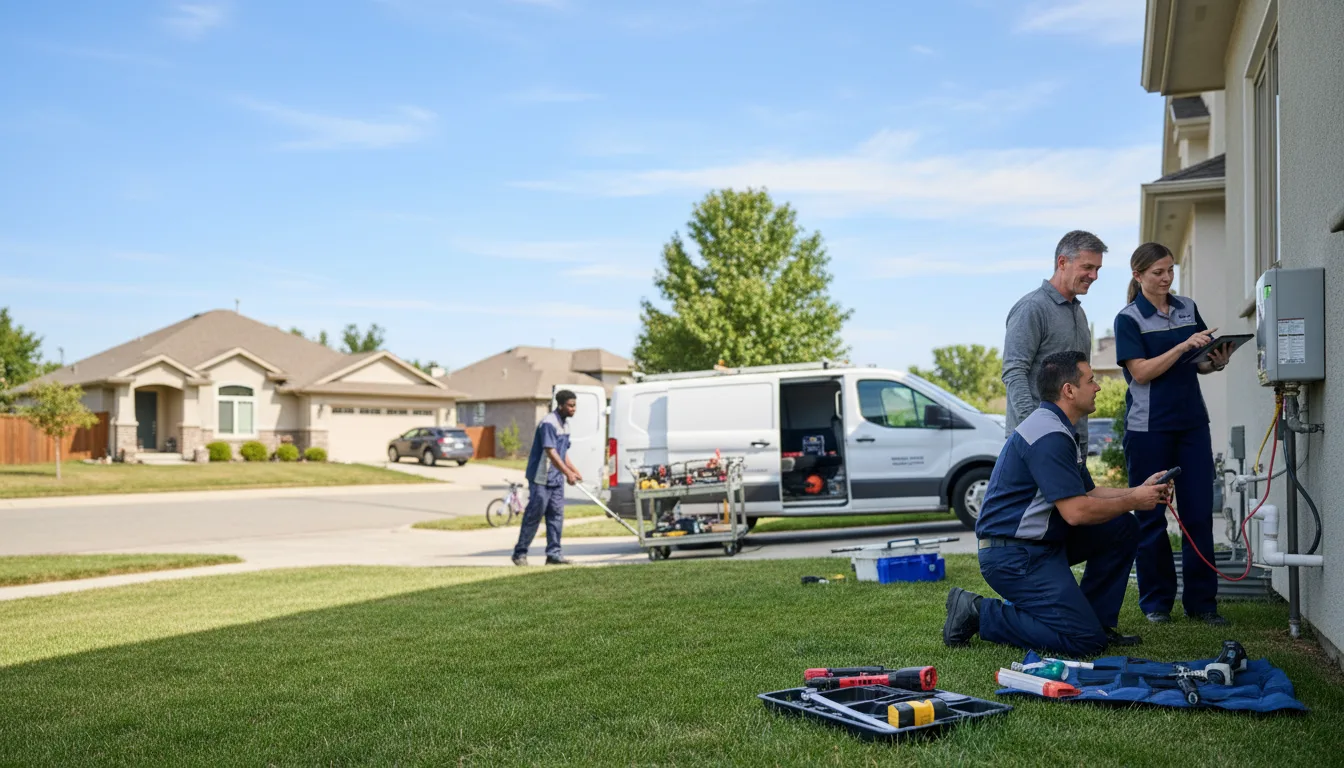 Tankless water heater service in Hinsdale, IL